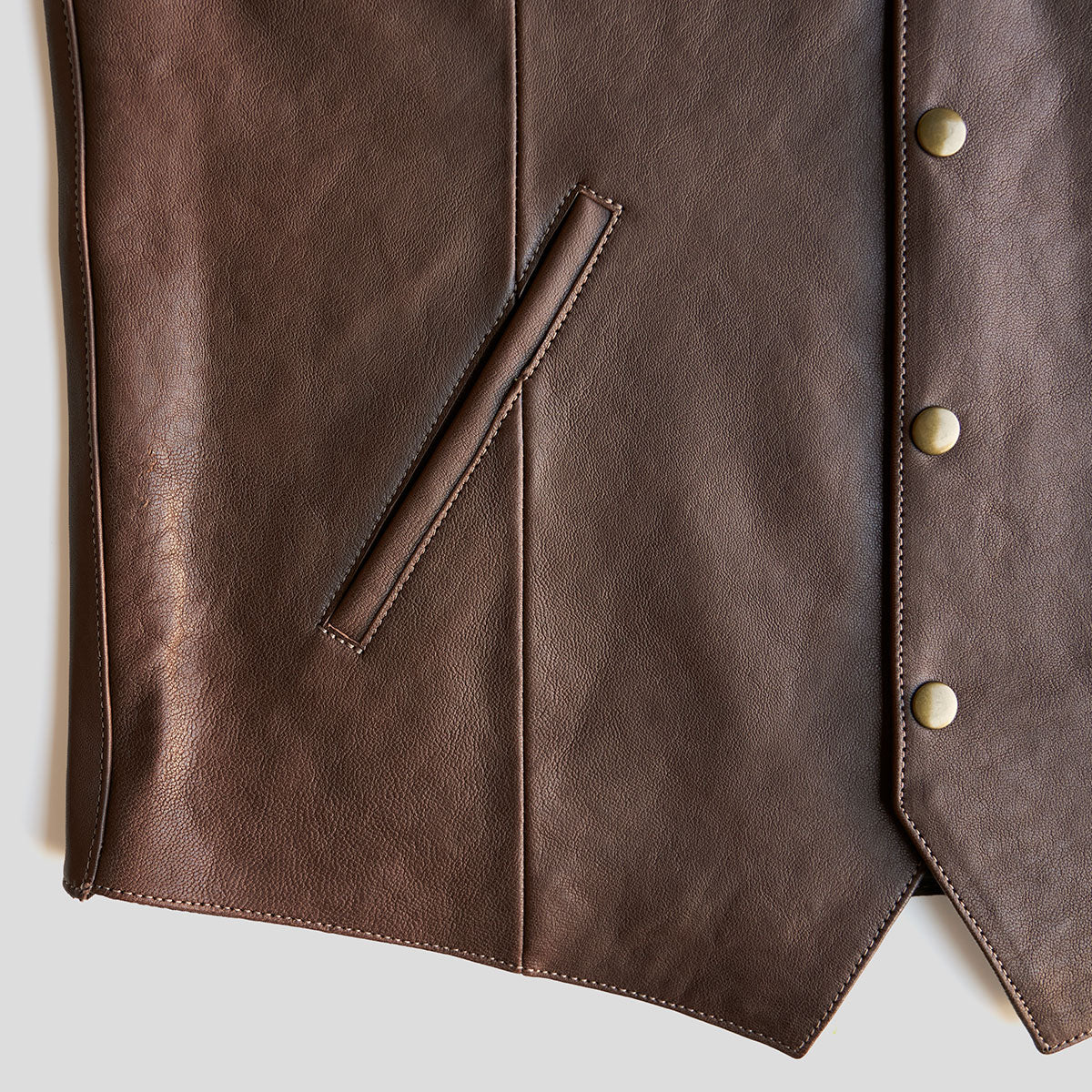 No.480 Fremont Vest | Italian Goatskin LE