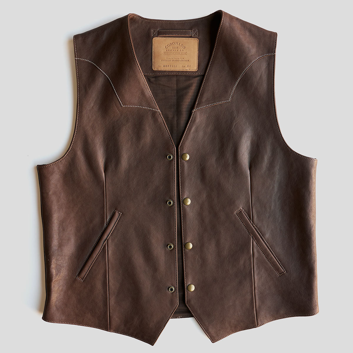 No.480 Fremont Vest | Italian Goatskin LE