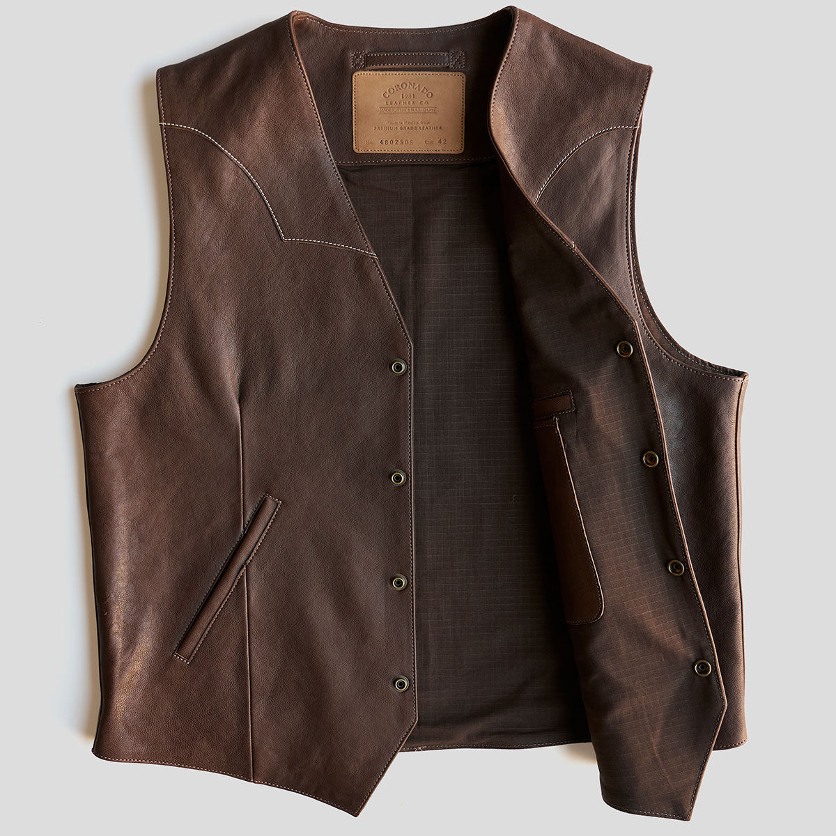 No.480 Fremont Vest | Italian Goatskin LE