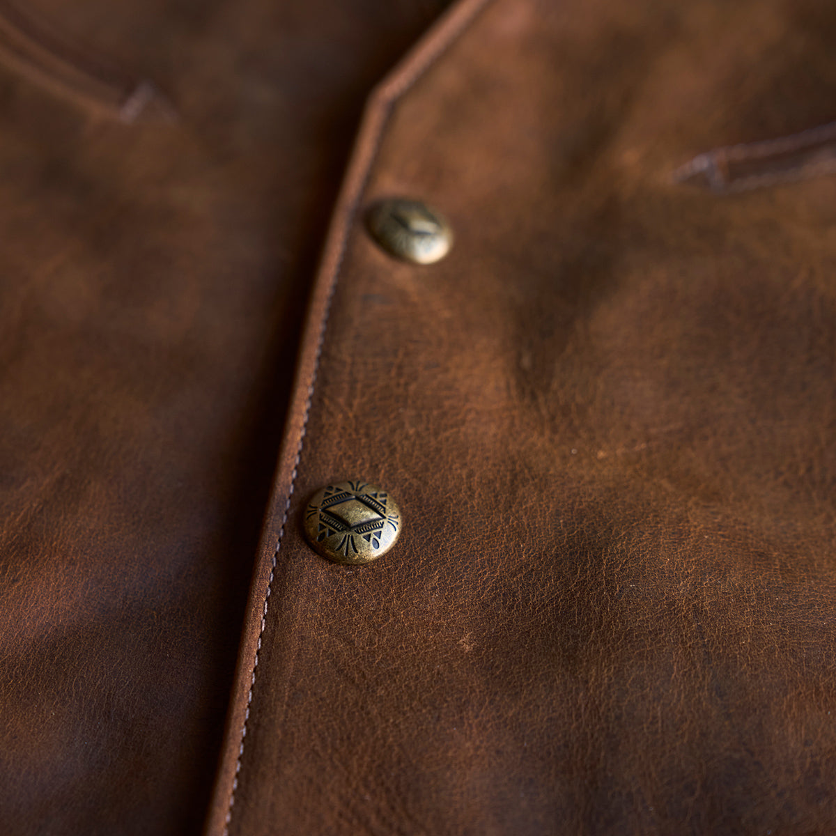 No.484 Vaquero Vest | Indy Bison Brown (LE) x10