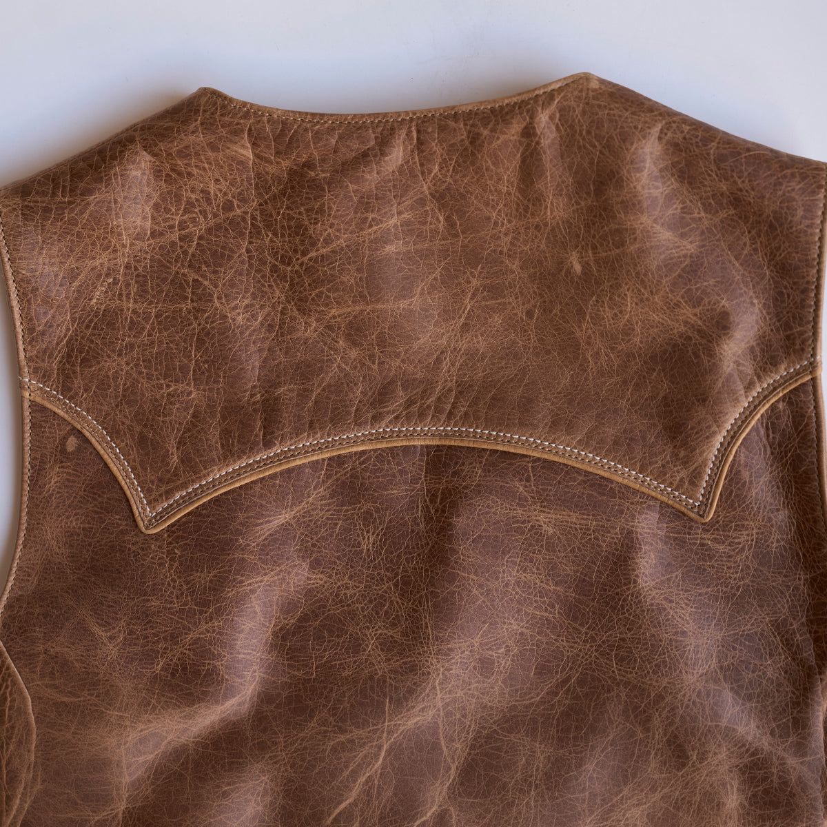 No.484 Vaquero Vest | Stagecoach Tan