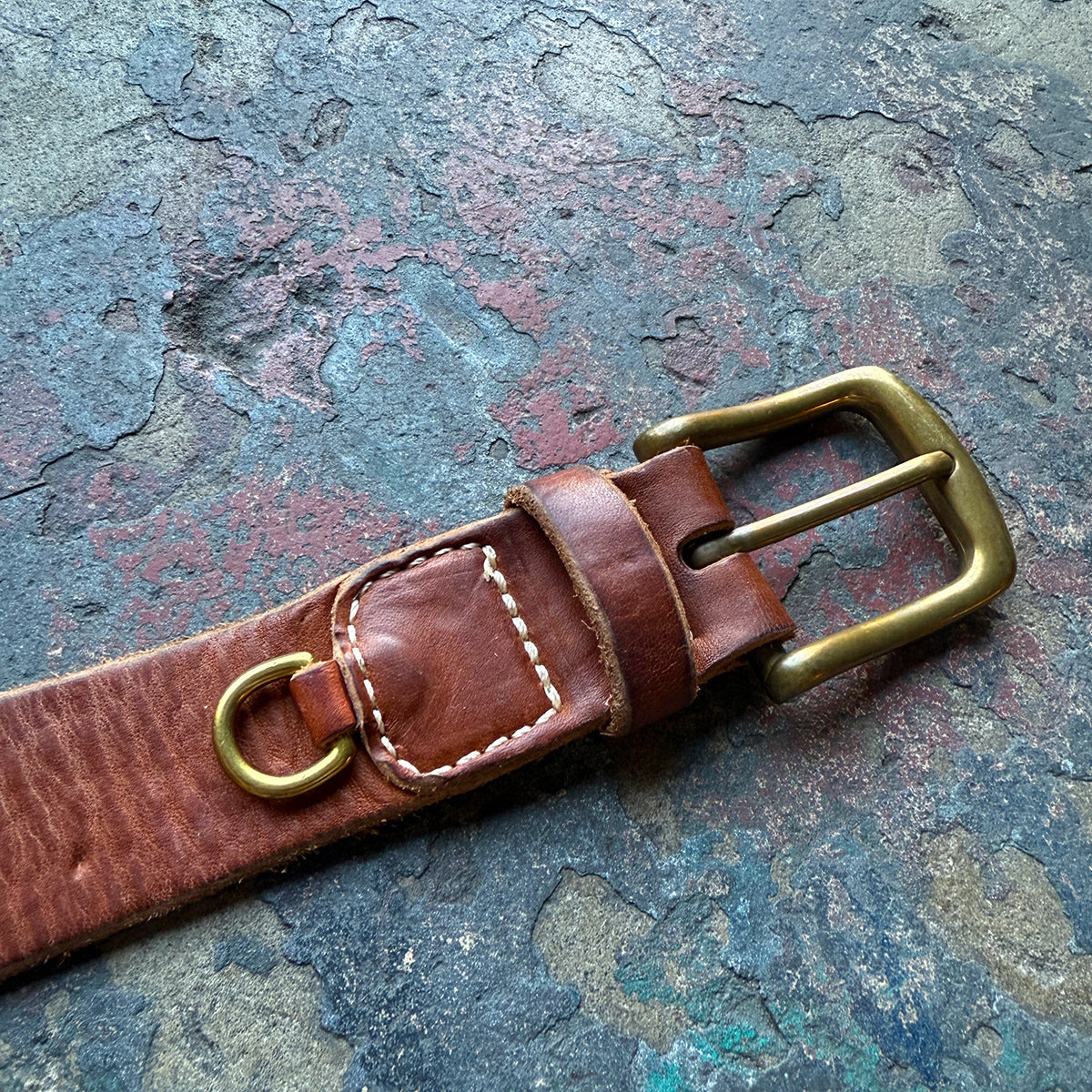 Vintage Stone-Washed Belt No.510