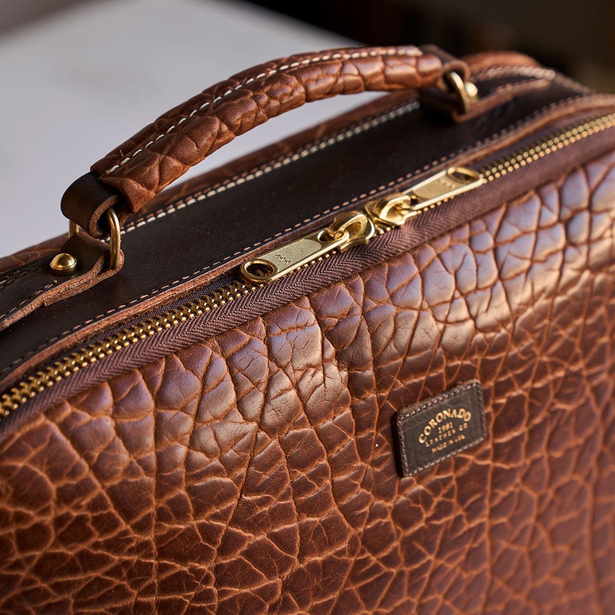 No.540 Attach Case | LE Bison Walnut