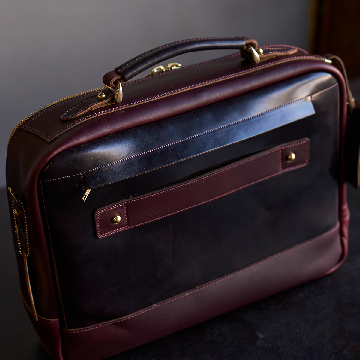 No.541 Chicago Shell Briefcase | Horween® No.16 (x1)
