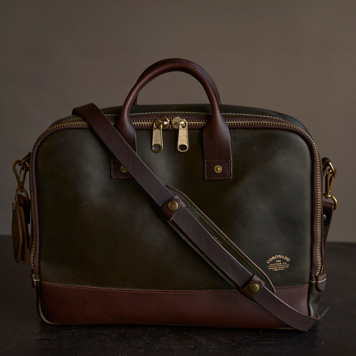 No.545 SD Briefcase | Chromexcel® Green (LE x5)
