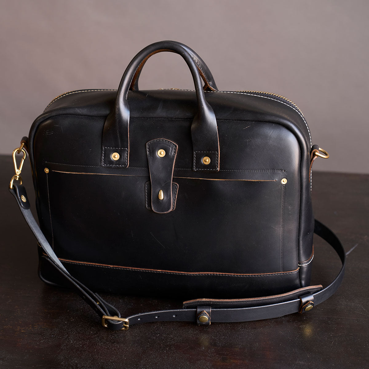 No.545 SD Briefcase | Chromexcel® Black