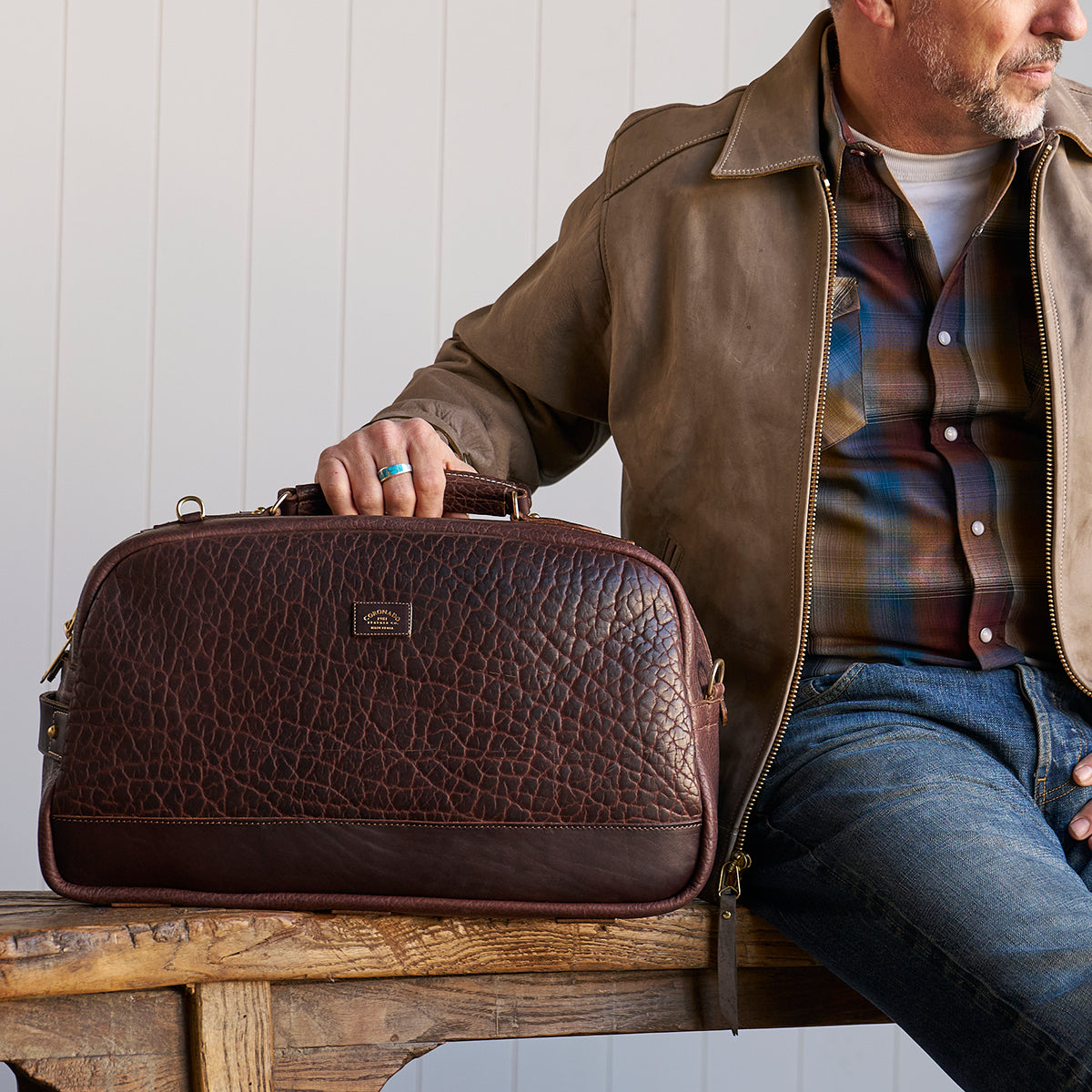No.550 Weekender | LE Bison Dark Brown