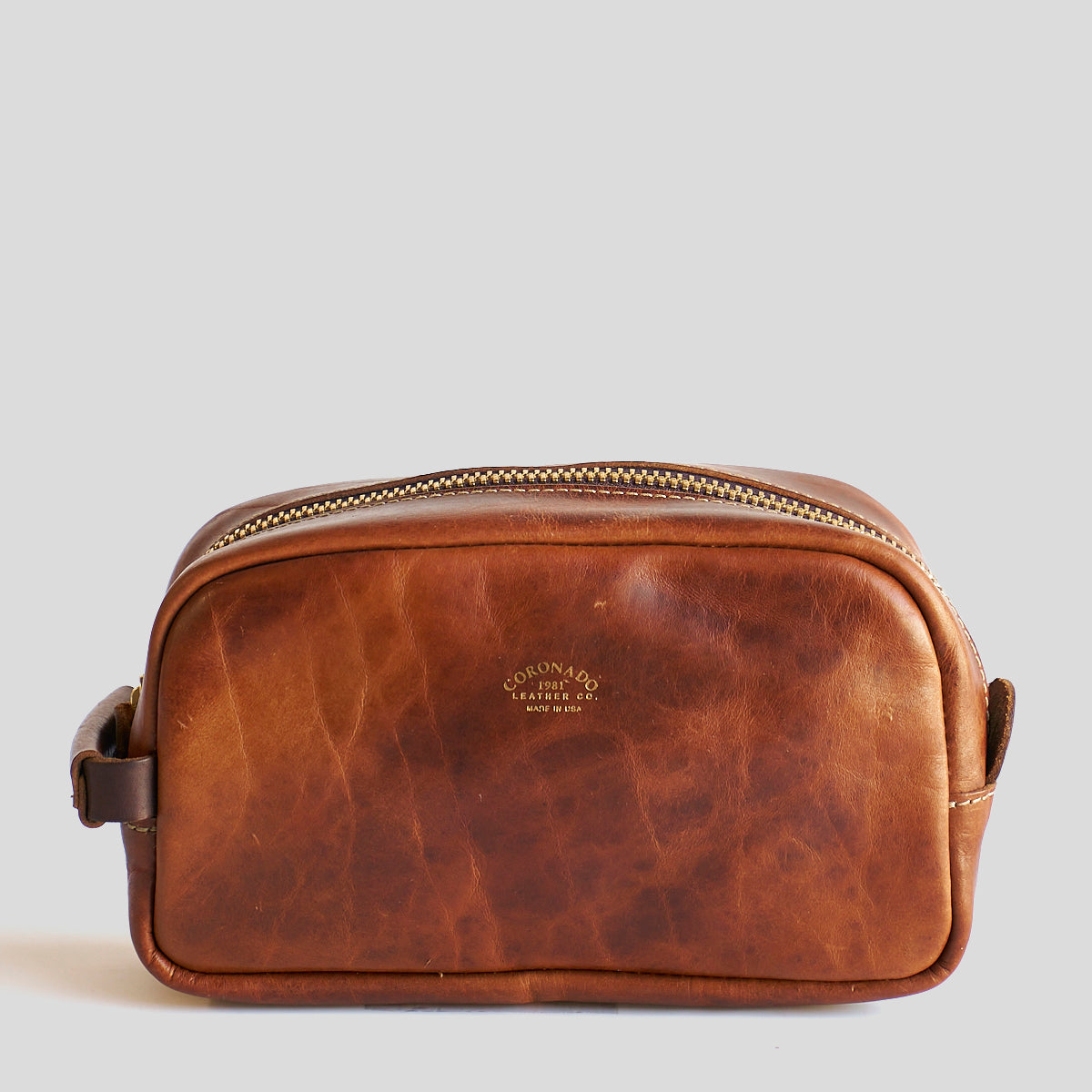 No.599 Utility Dopp Bison | Antique Brown