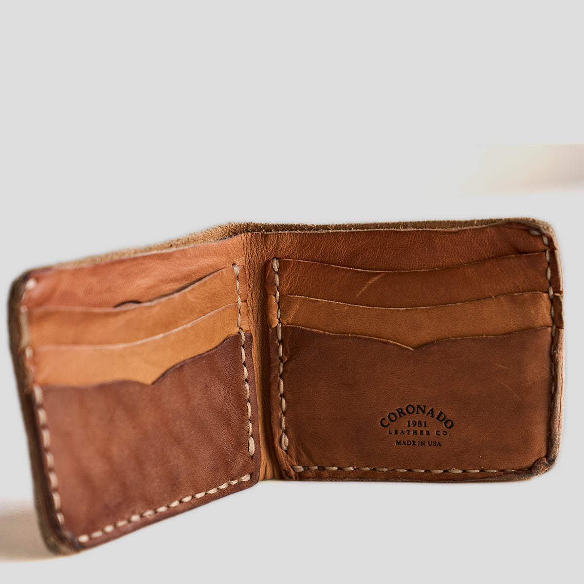 No.623 Stone-Washed Wallet | Horween® Natural