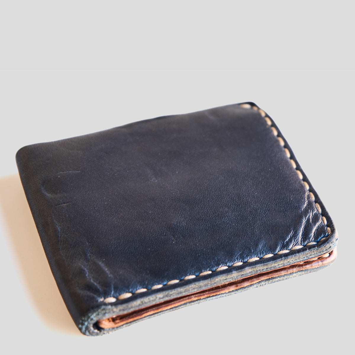No.623 Stone-Washed Wallet | Horween® Indigo