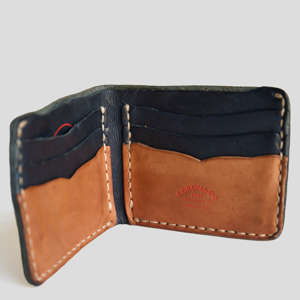 No.623 Stone-Washed Wallet | Horween® Indigo