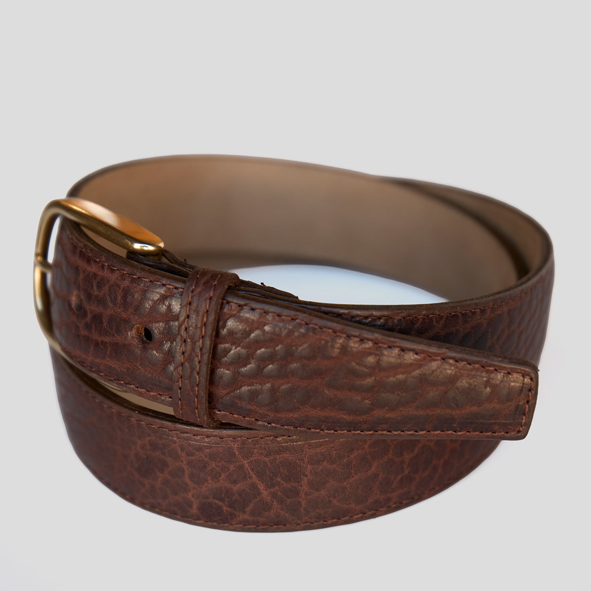 No.715 Executive Belt | Bison Brown