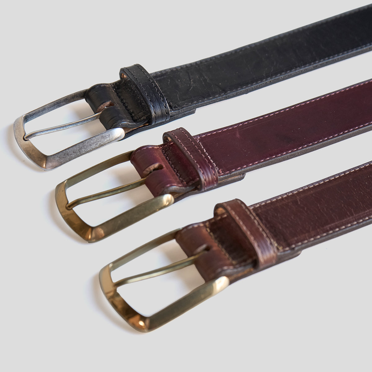 No.720 Executive Belt | Horsehide Brown