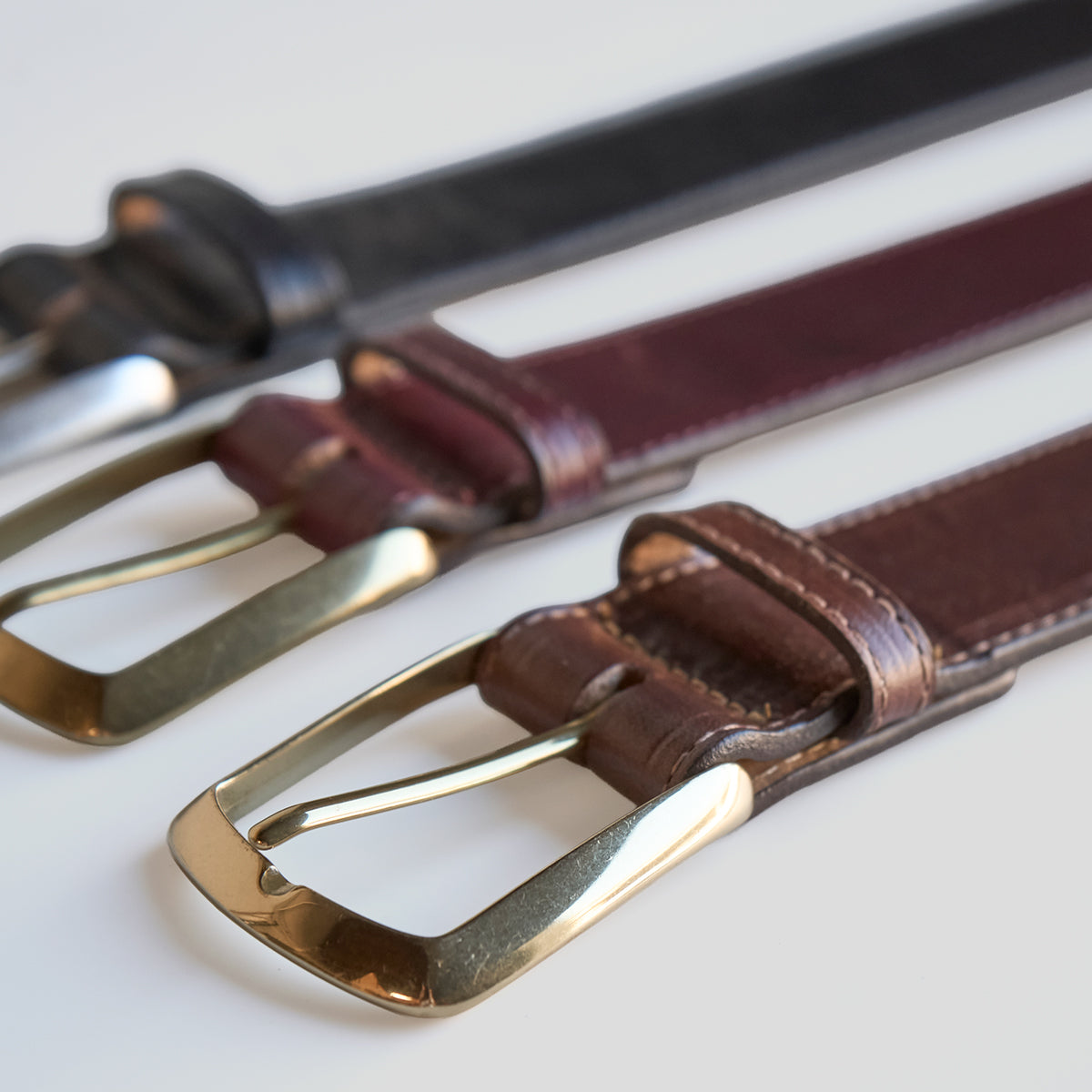 No.720 Executive Belt | Horsehide Brown