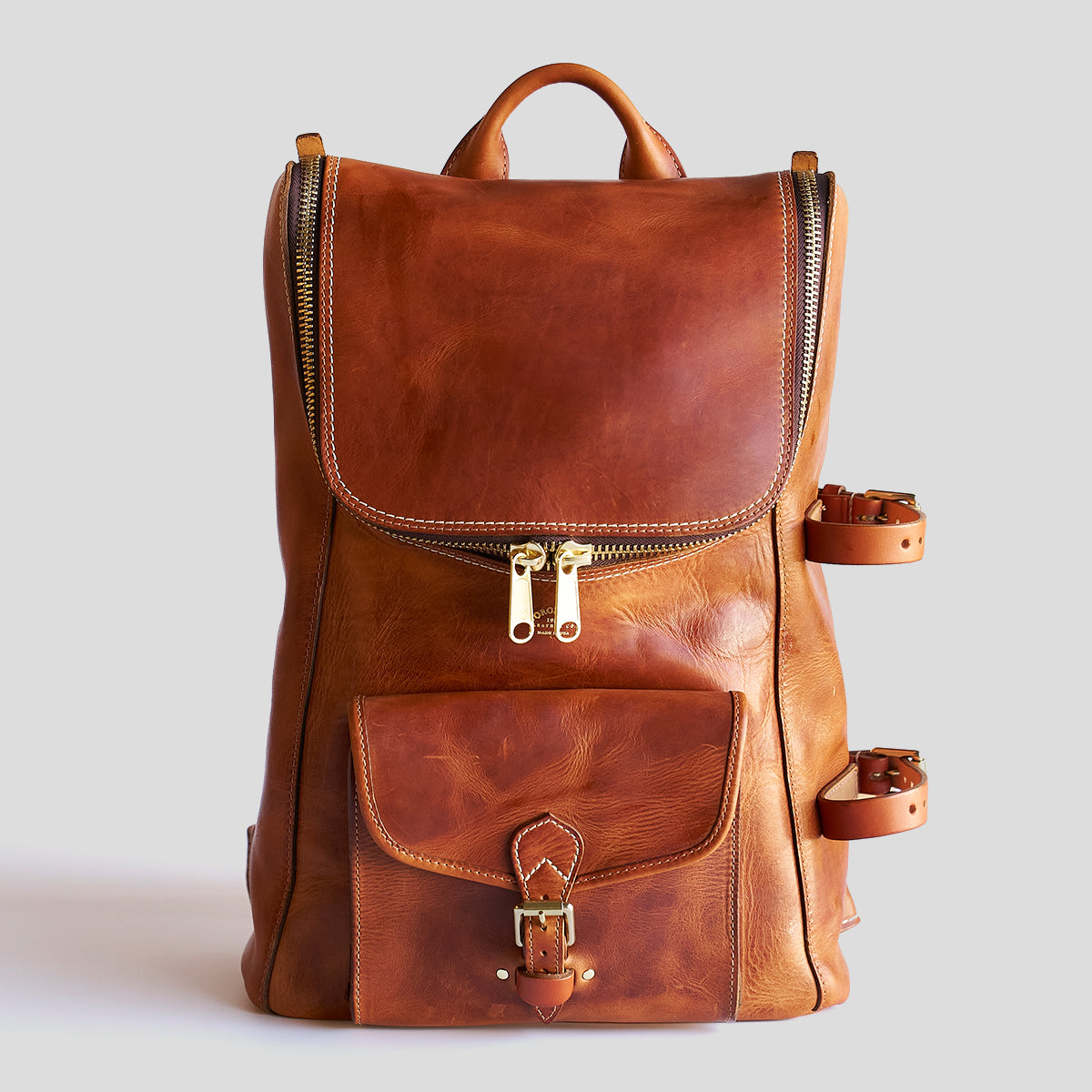 No.750 Top-Zip Backpack | Americana Tan