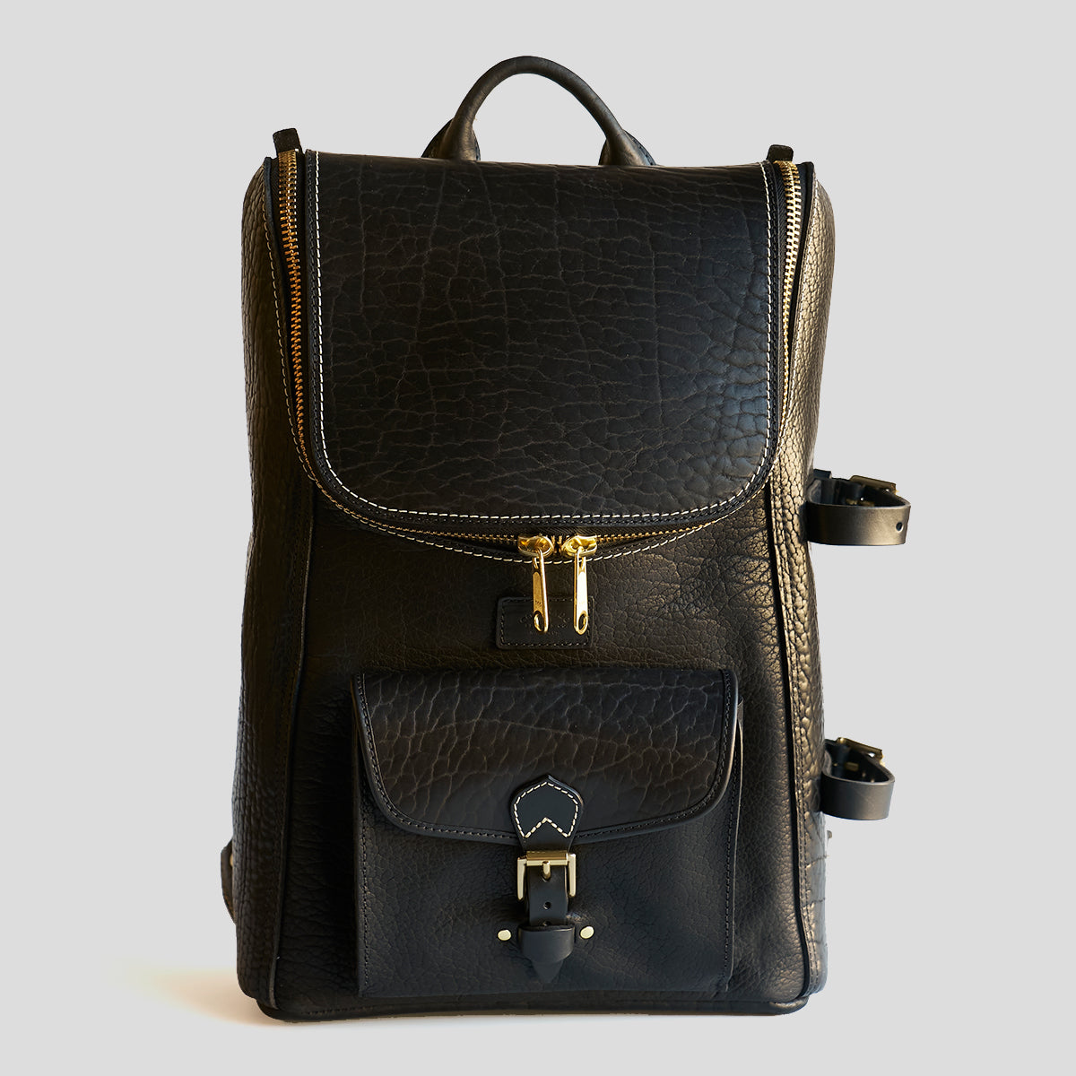 No.750 Top-Zip Backpack | Bison Black