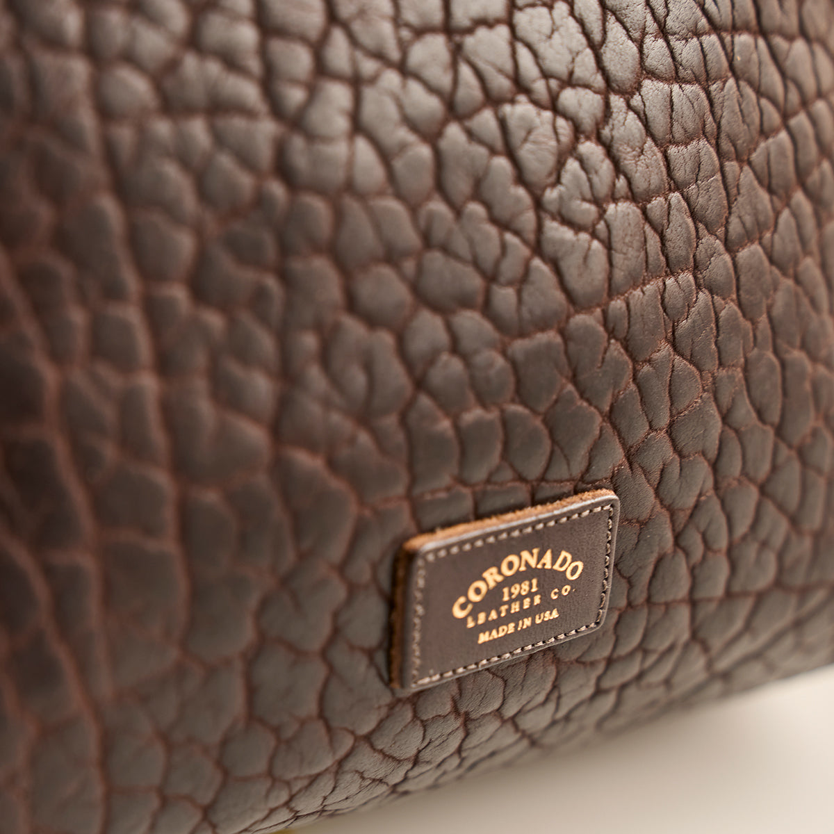 No.755 Top-Zip Backpack | Bison Brown