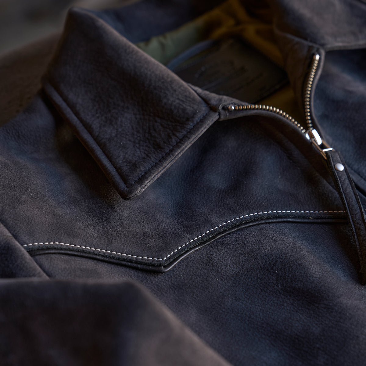 No.81 Vaquero Jacket | Charcoal Nubuck