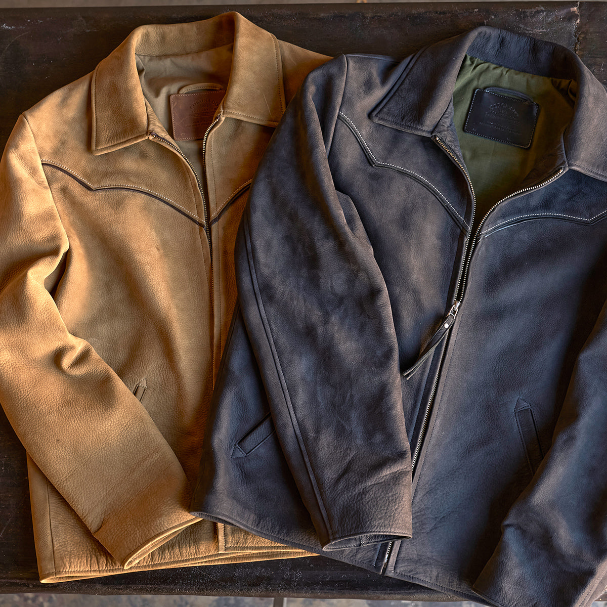 No.81 Vaquero Jacket | Charcoal Nubuck