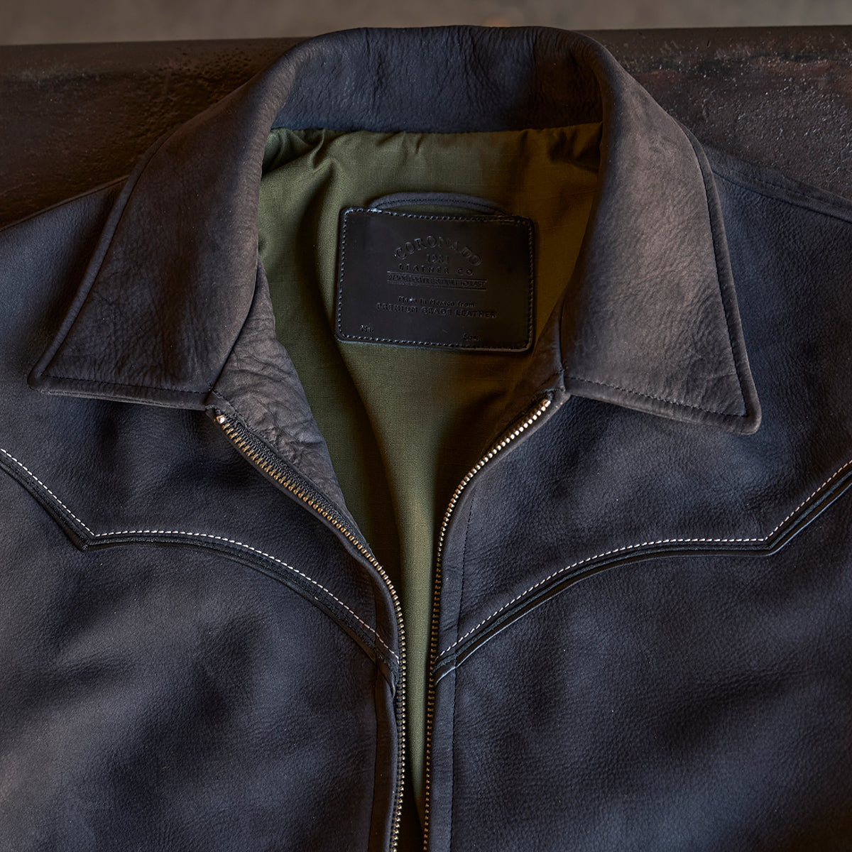 No.81 Vaquero Jacket | Charcoal Nubuck