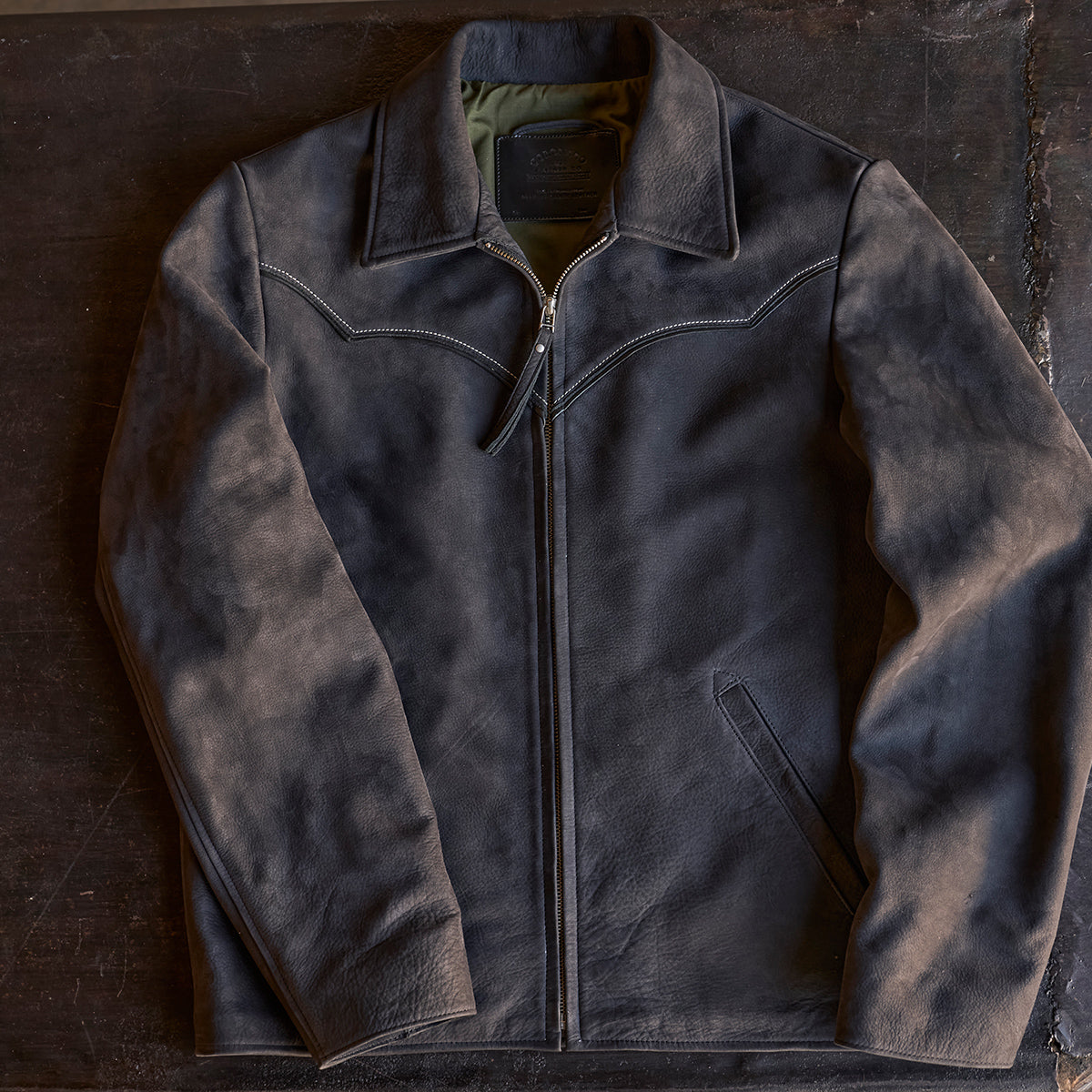 No.81 Vaquero Jacket | Charcoal Nubuck