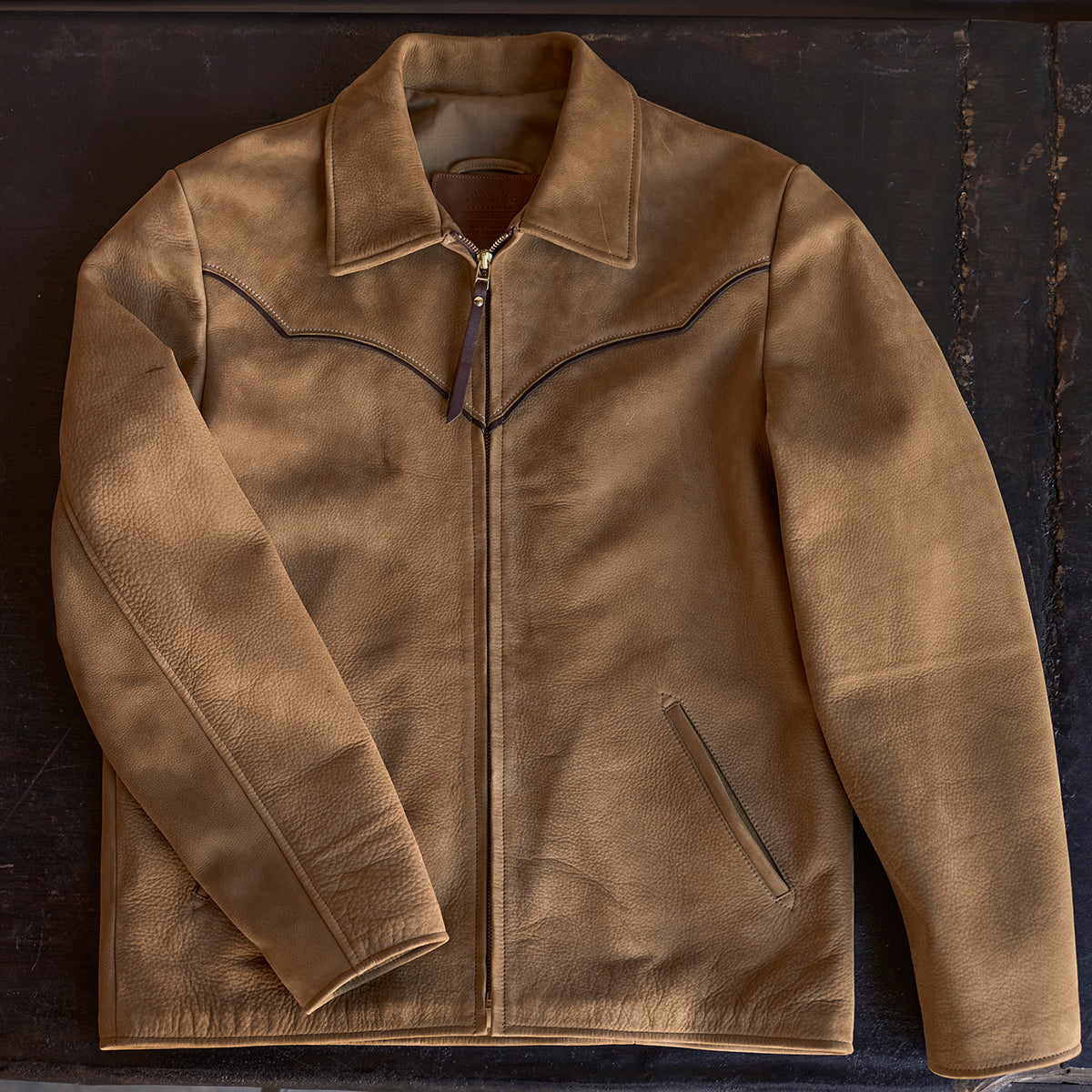 No.81 Vaquero Jacket | Coyote Tan Nubuck