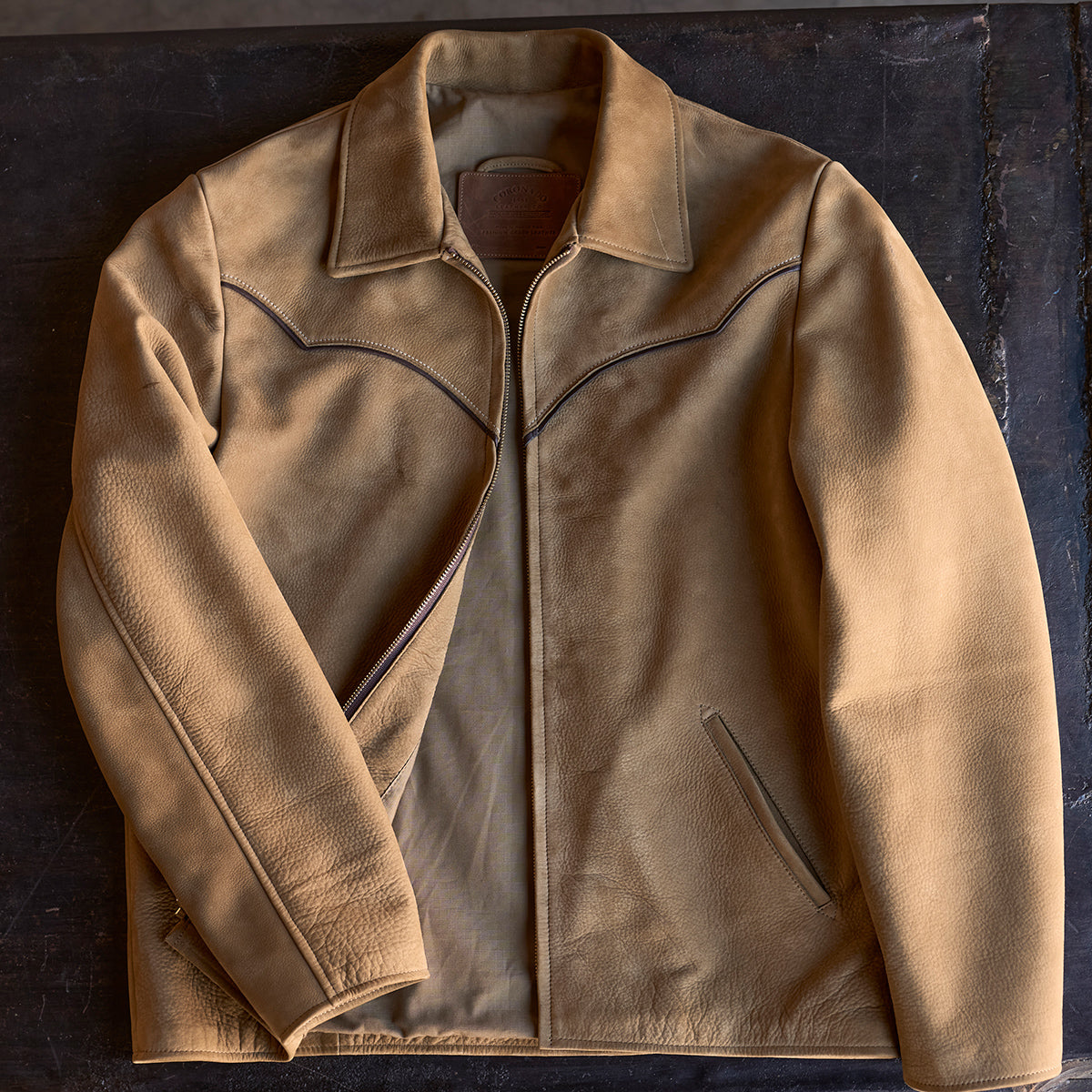 No.81 Vaquero Jacket | Coyote Tan Nubuck