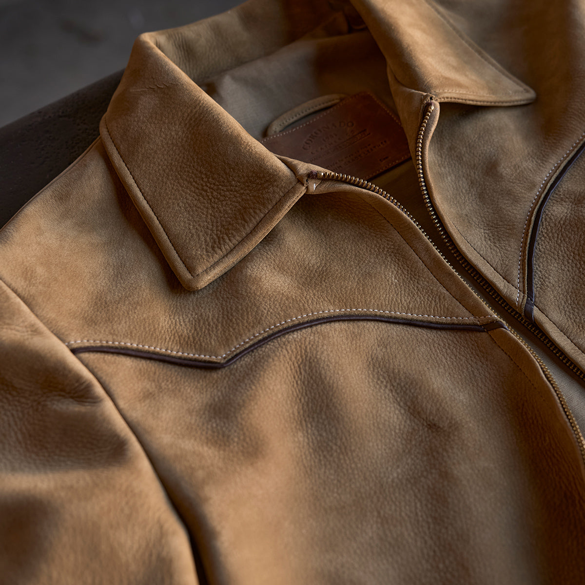 No.81 Vaquero Jacket | Coyote Tan Nubuck