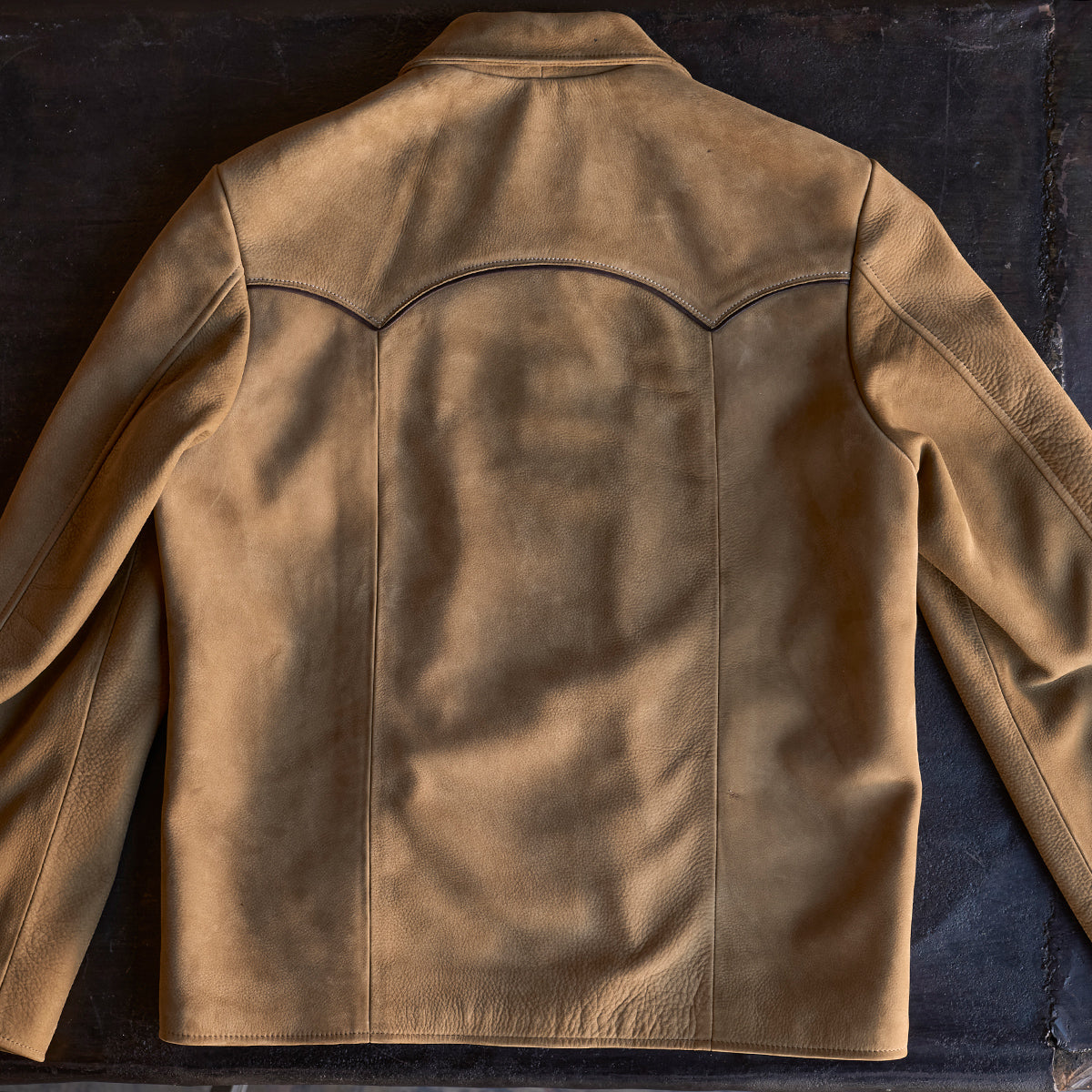 No.81 Vaquero Jacket | Coyote Tan Nubuck