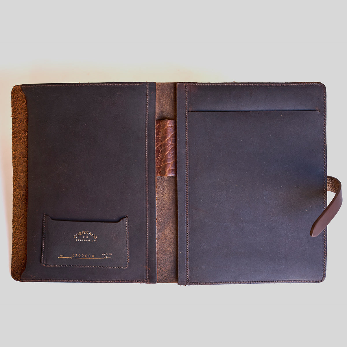 No.820 Portfolio A5 | Shrunken Bison Brown