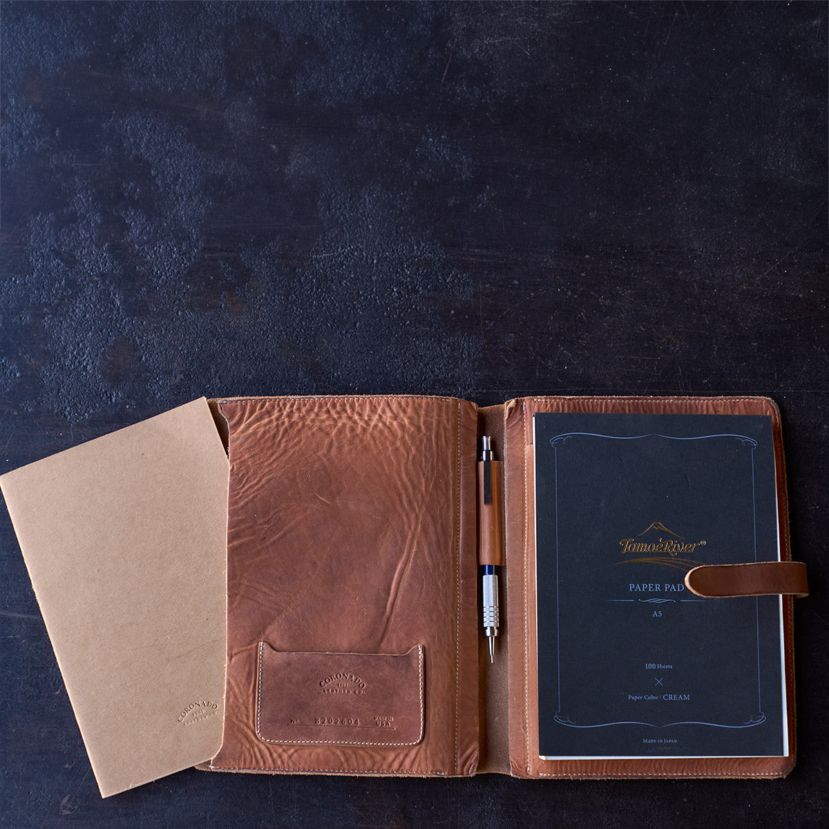 No.820 Portfolio A5 | Stone-Washed Natural