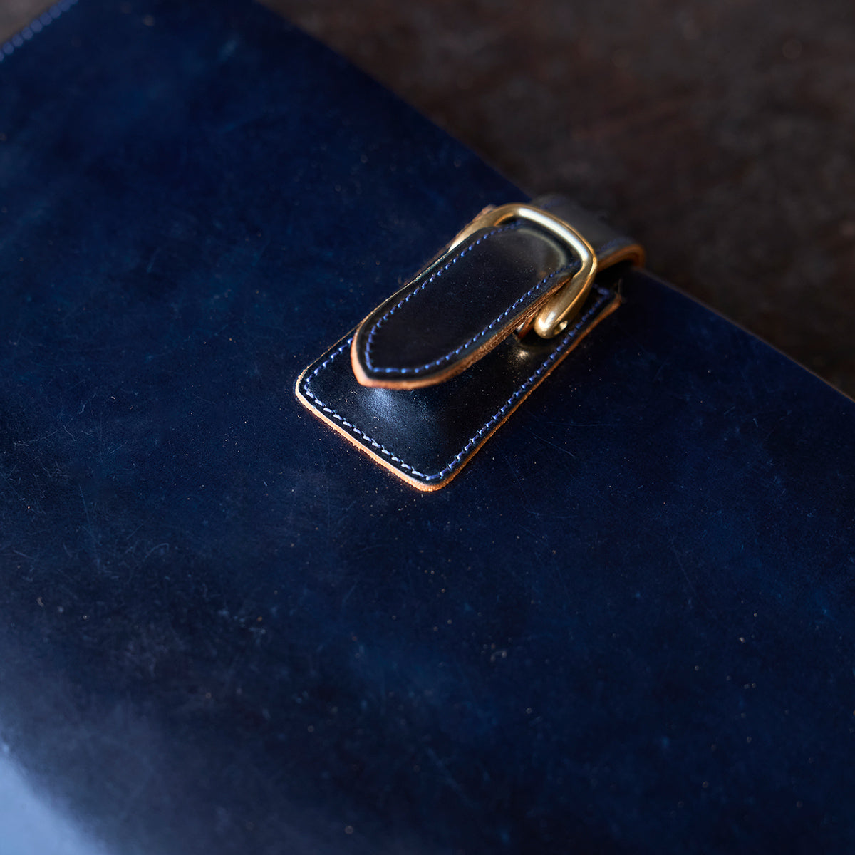 No.822 Portfolio A5 | Horween® Shell Cordovan (Navy)