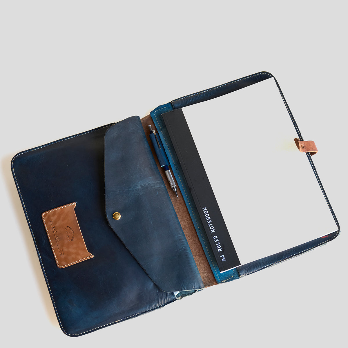 No. 901 Stone-Washed Folio | Indigo & Horse