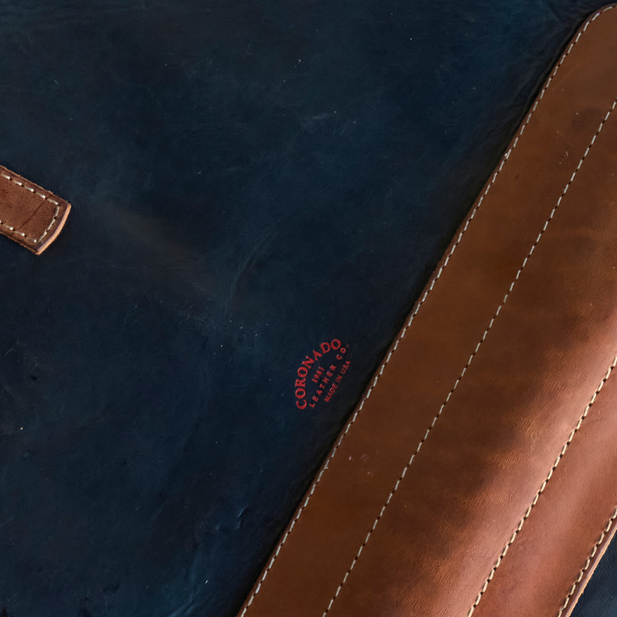 No. 901 Stone-Washed Folio | Indigo & Horse