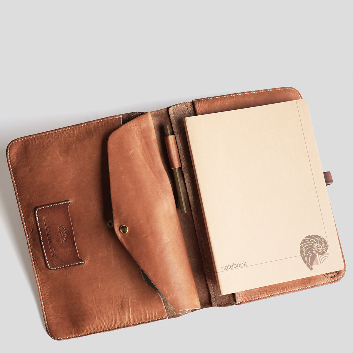 NO.901 Stone-Washed Executive Folio