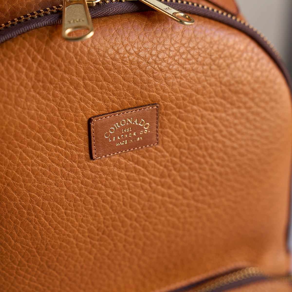 No.950 Clark II Backpack | Olive-Tanned English Tan Bullhide