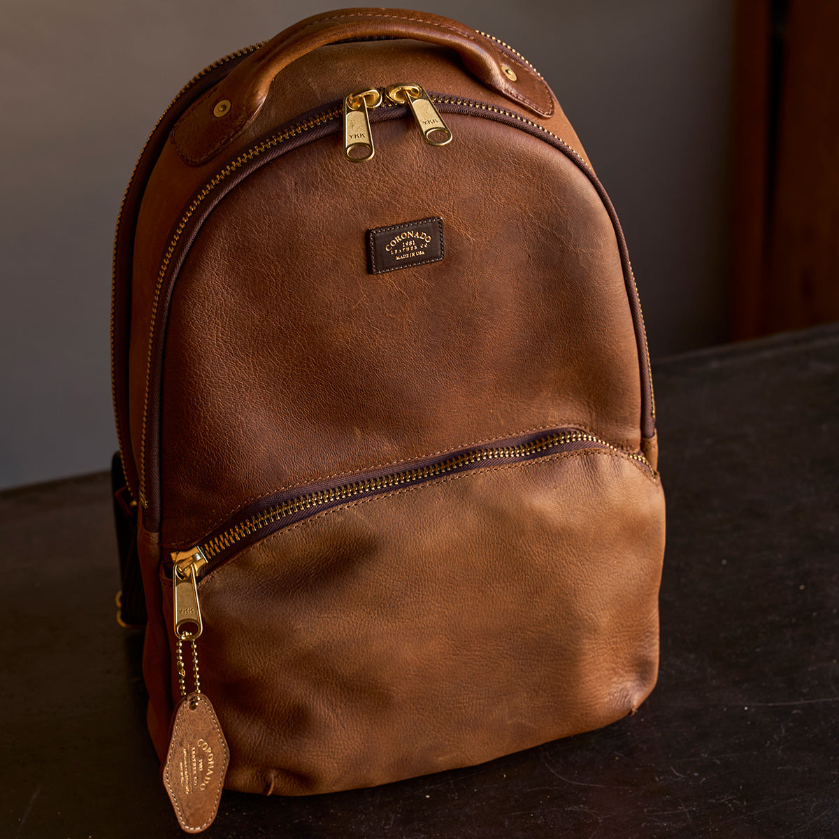 No.950 Clark II Backpack | Horween® Deerskin (x5)