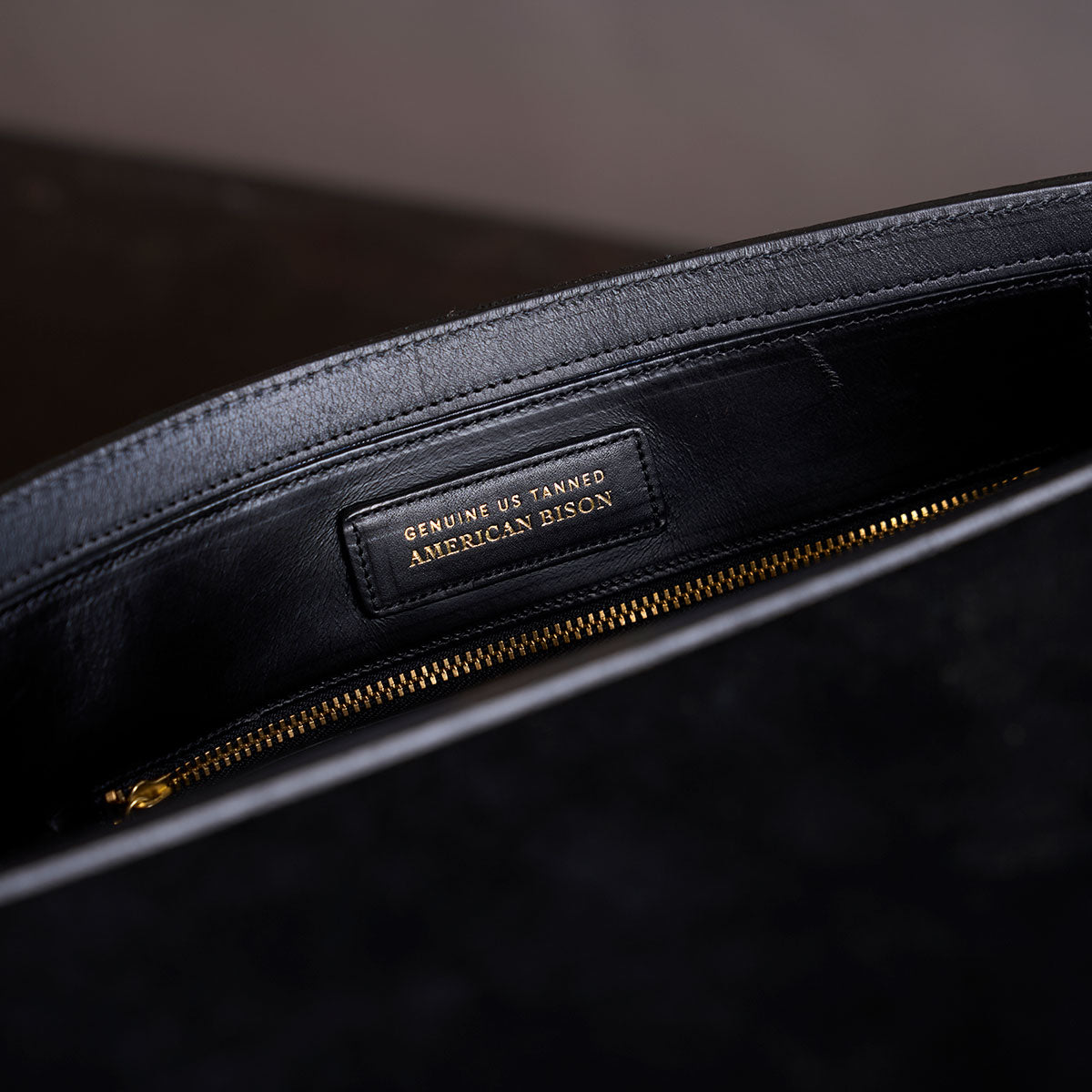 No.970 CO Executive Briefcase | Bison Black