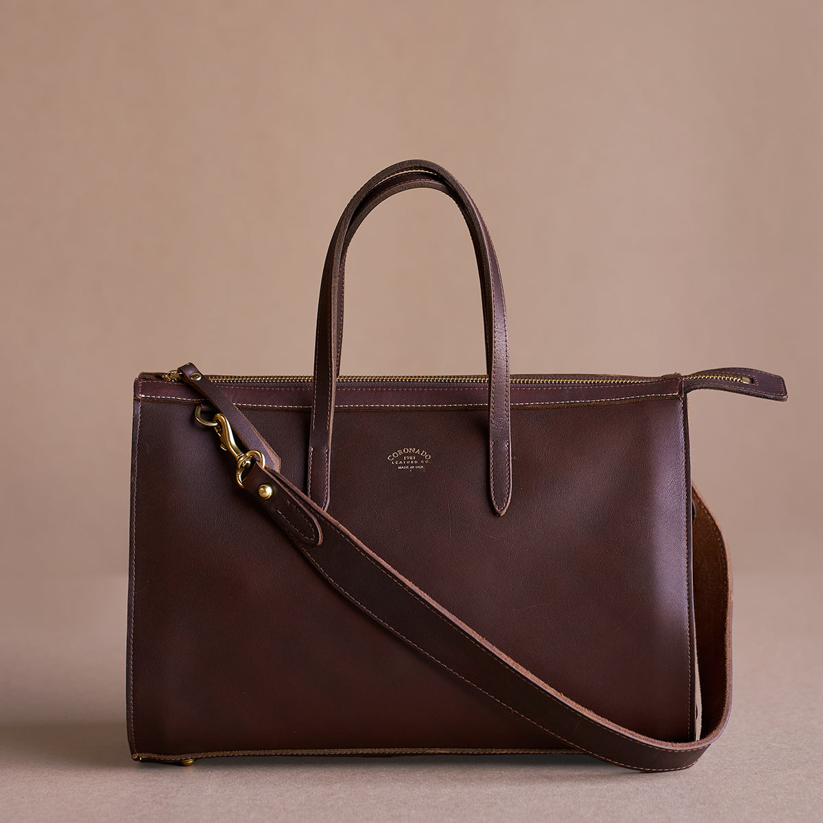 Adella Satchel No.600 | Brown