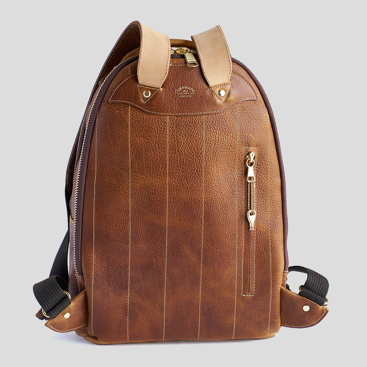 Clark Backpack No. 952  | LE Bison Natural x2