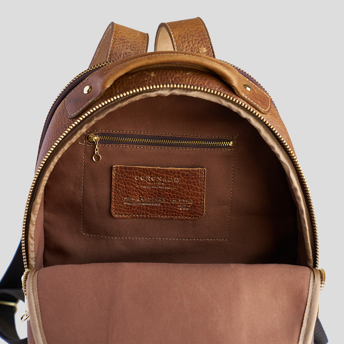 Clark Backpack No. 952  | LE Bison Natural x2