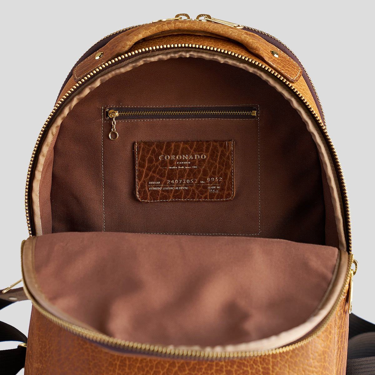 Clark Backpack No. 952  | LE Bison Saddle x2