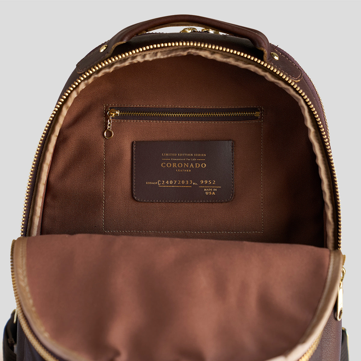 Clark Backpack No. 952  | LE Antique Brown x4