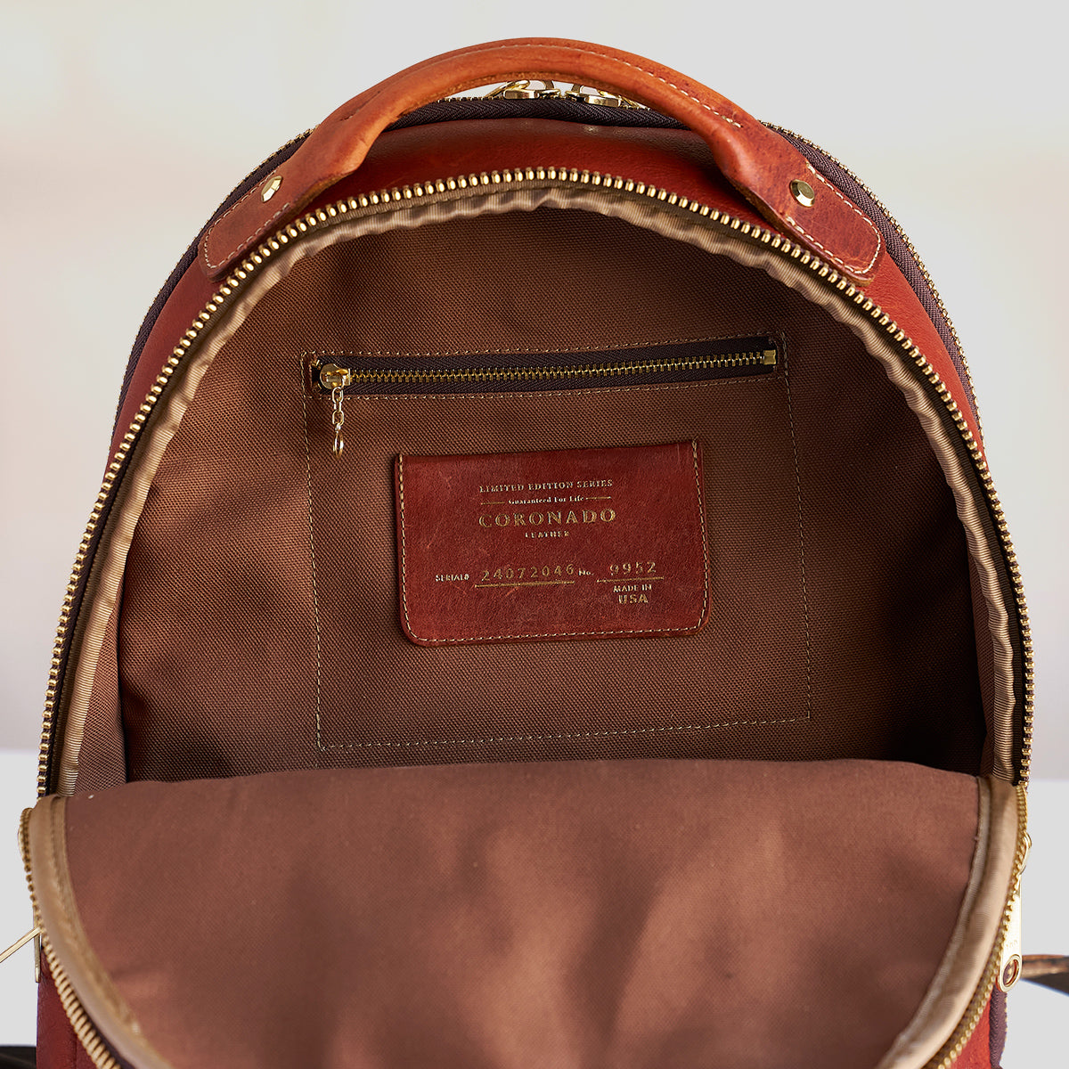 Clark Backpack No. 952  | LE Antique Tan x5