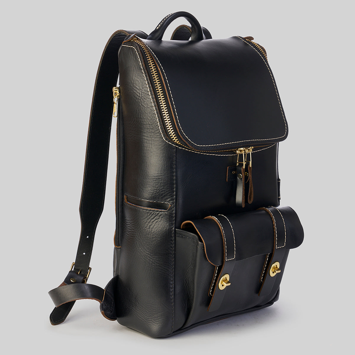 CXL Top Zip Backpack | LE Black x 5 — Coronado Leather
