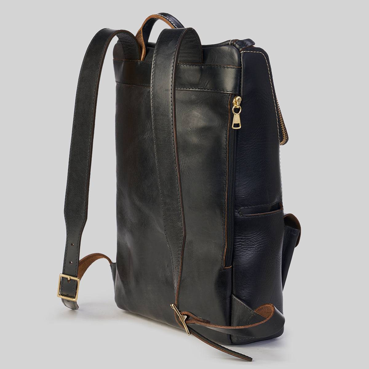 CXL Top Zip Backpack | LE Black x 5 — Coronado Leather