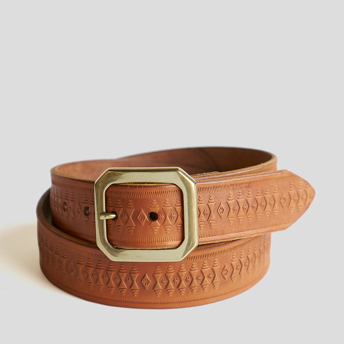 Taos Natural Horsehide Belt No.142 | LE 2pc Set