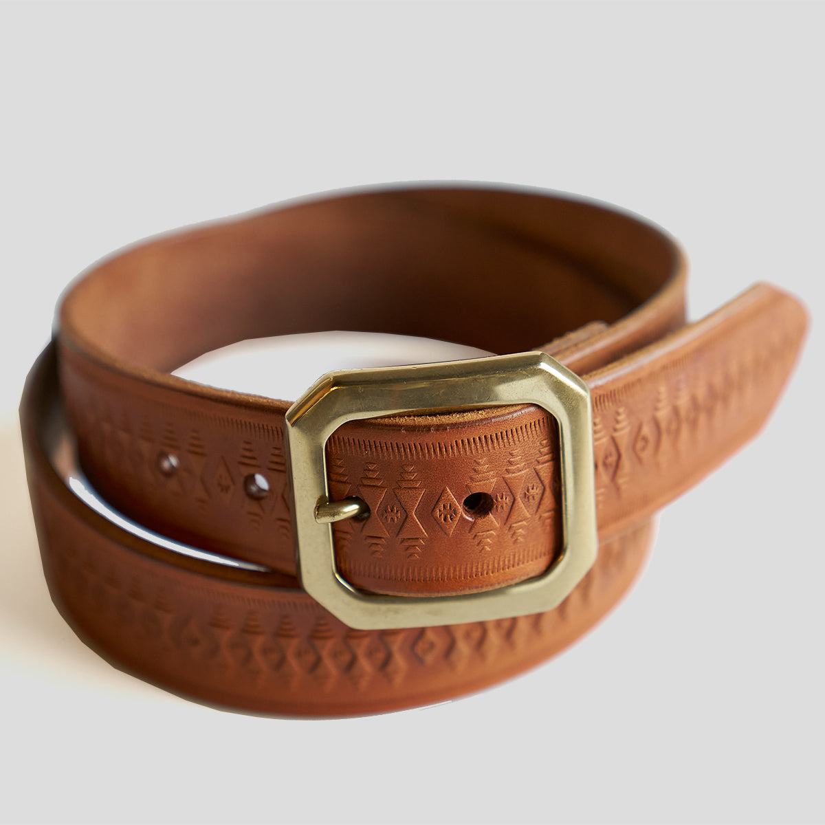 Taos Natural Horsehide Belt No.142 | LE 2pc Set