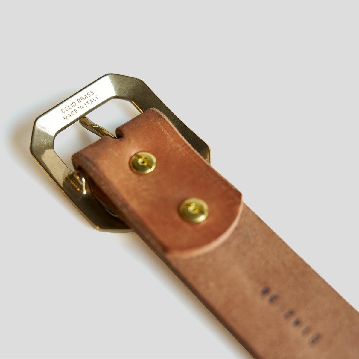 Taos Natural Horsehide Belt No.142 | LE 2pc Set