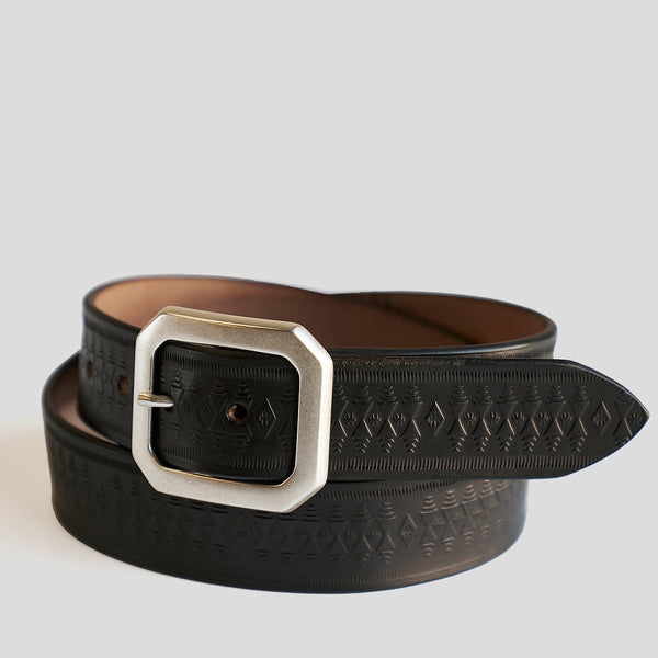 new Taos Horsehide Belt No.142 | Black — Coronado Leather